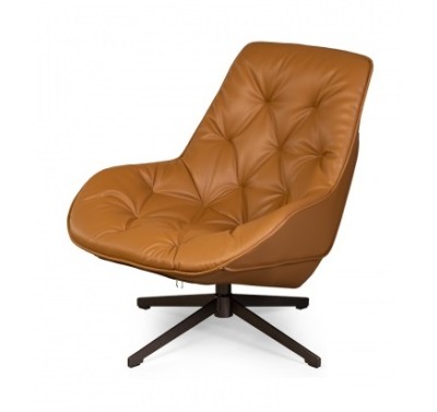 Кожаное кресло Deluxe-313 Brown