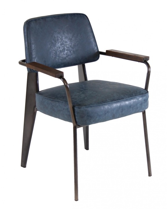 Кресло VIENNA Vintage blue