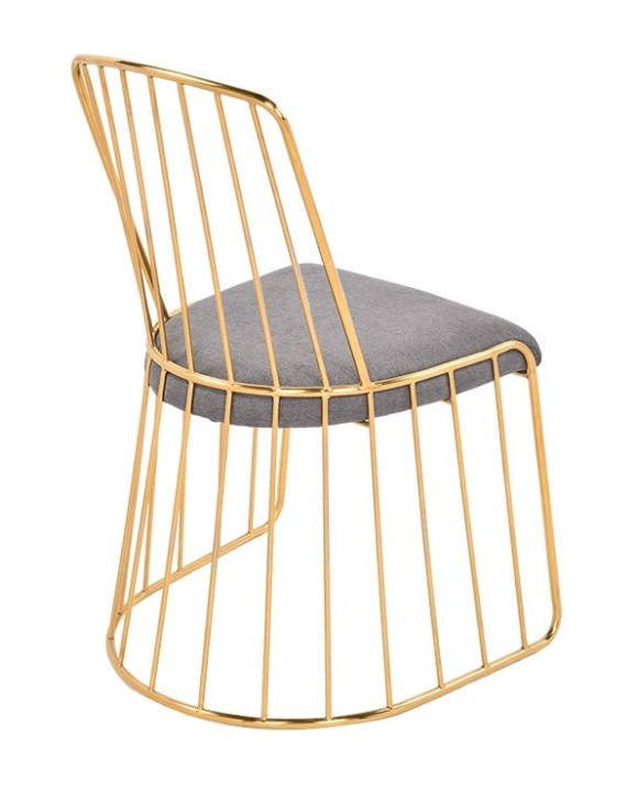 Cтул Cage Chair gold