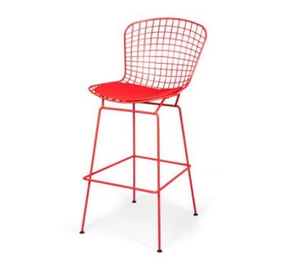 Барный стул BERTOIA Red