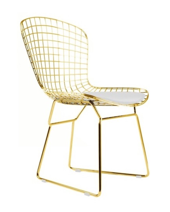 Cтул BERTOIA Side Chair GOLD